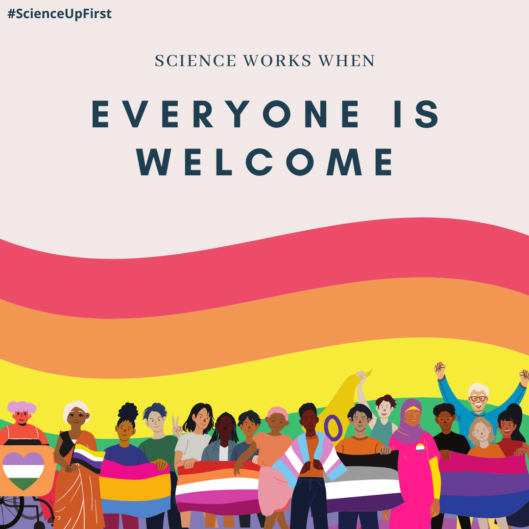 Science works whenever anyone is welcome