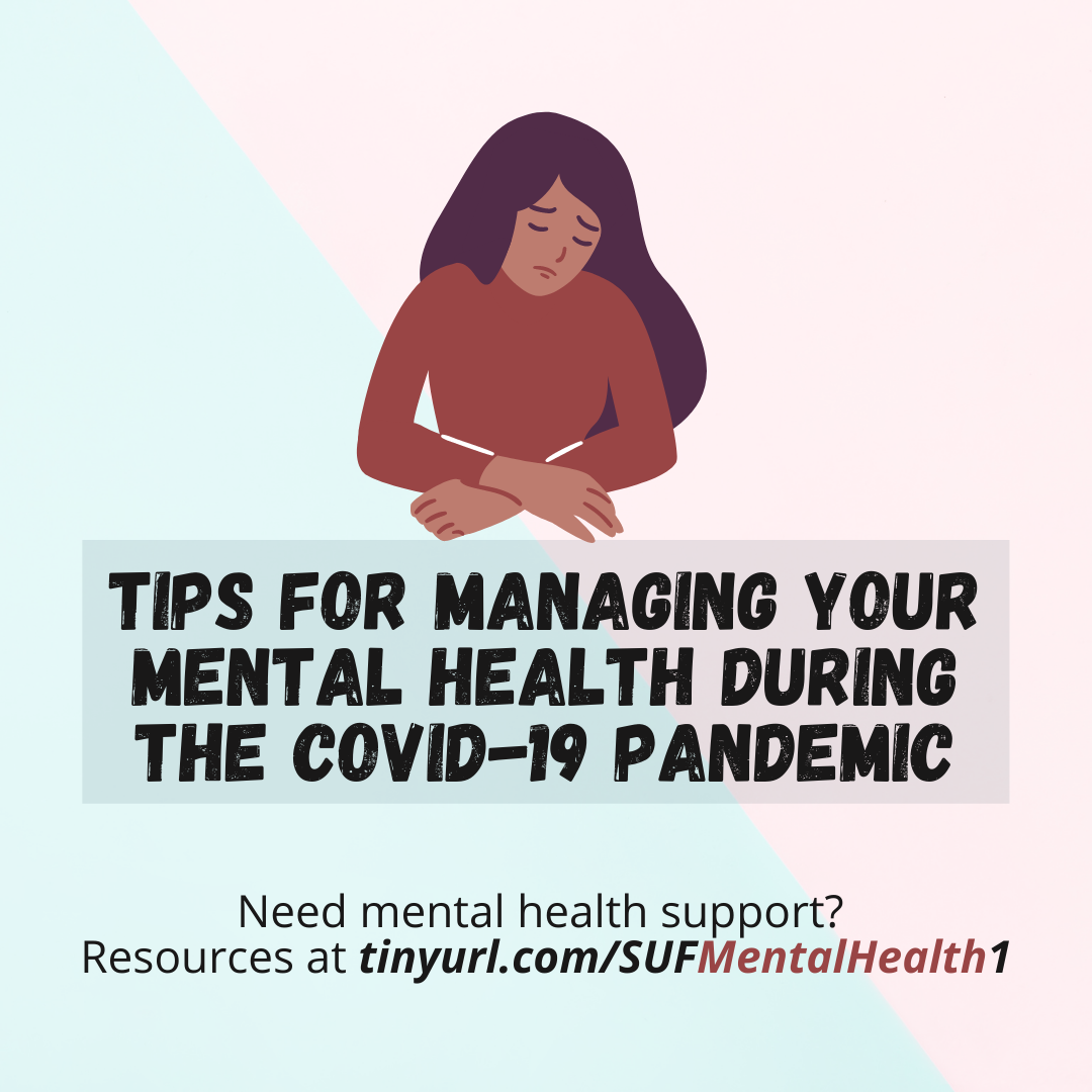 Tips for managing your mental health during the COVID-19 pandemic