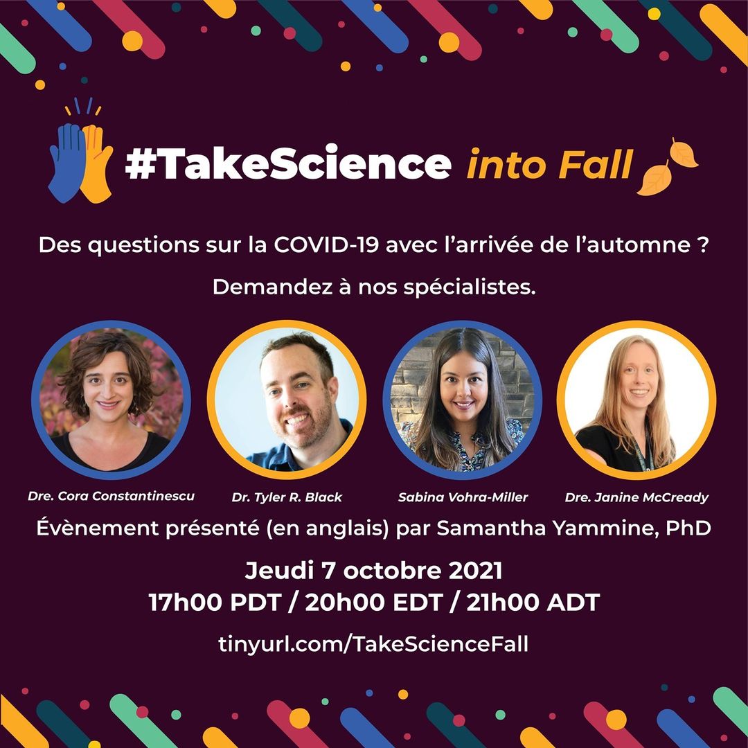 #TakeScience into Fall – les experts: le 7 octobre