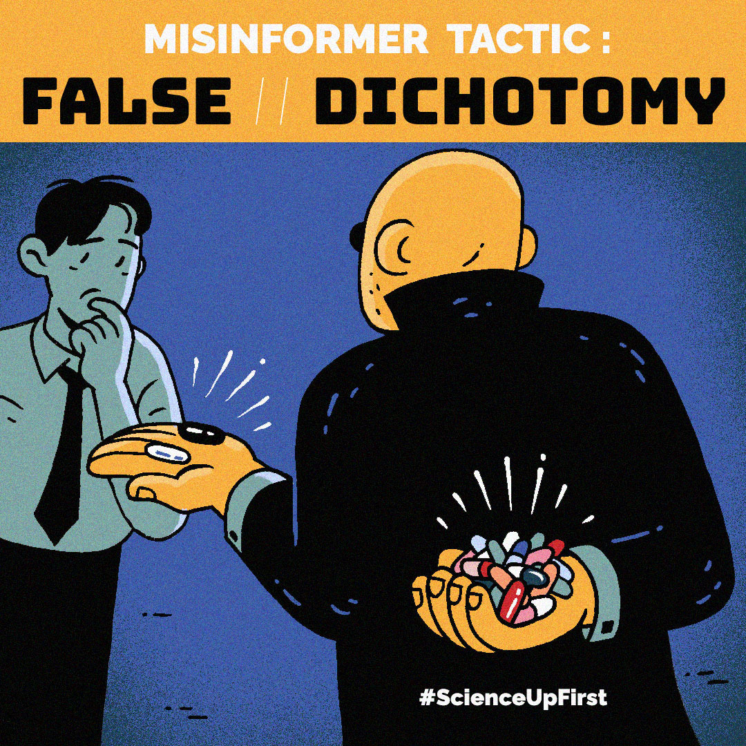 Misinformer Tactic: False Dichotomy