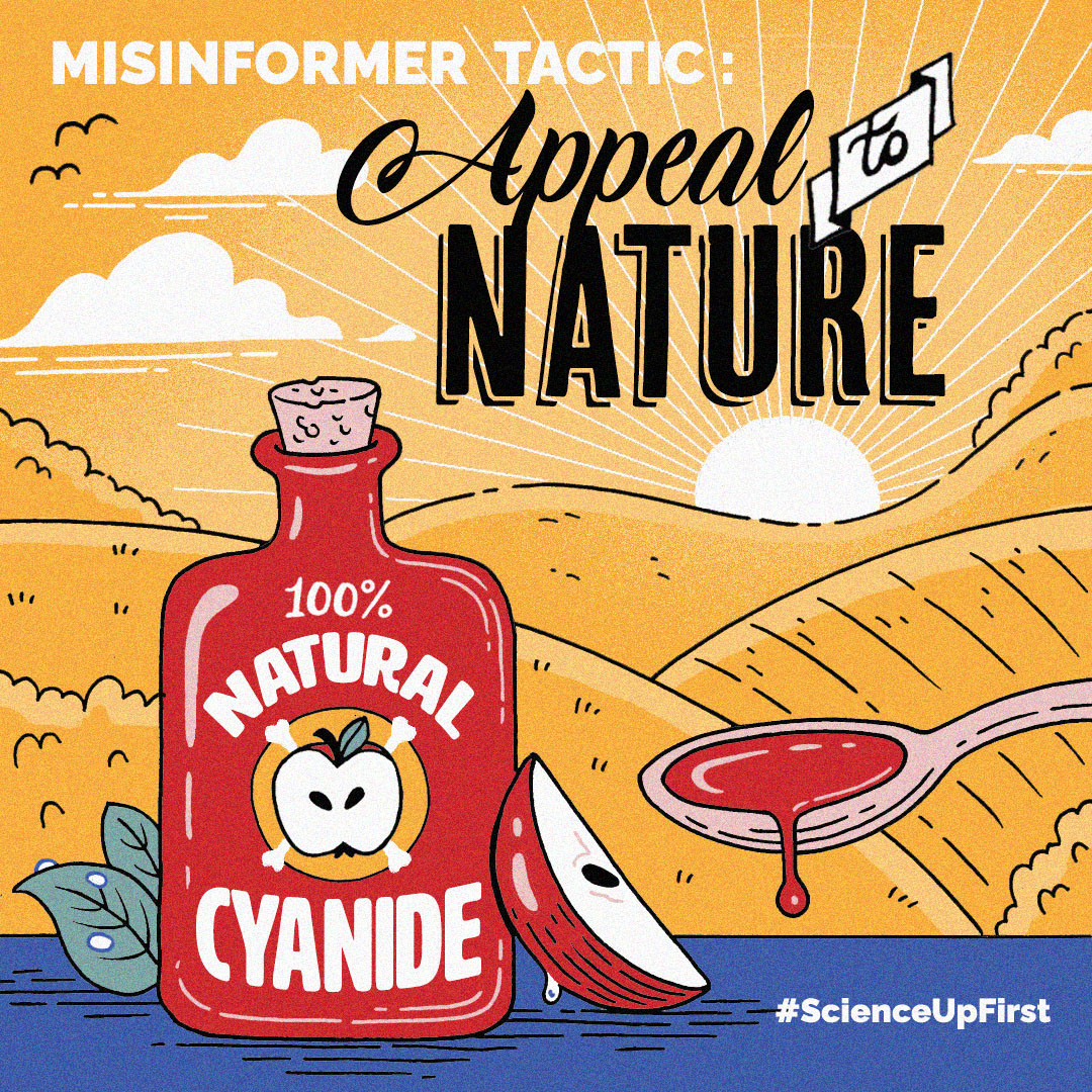 Misinformer Tactic: Appeal to Nature