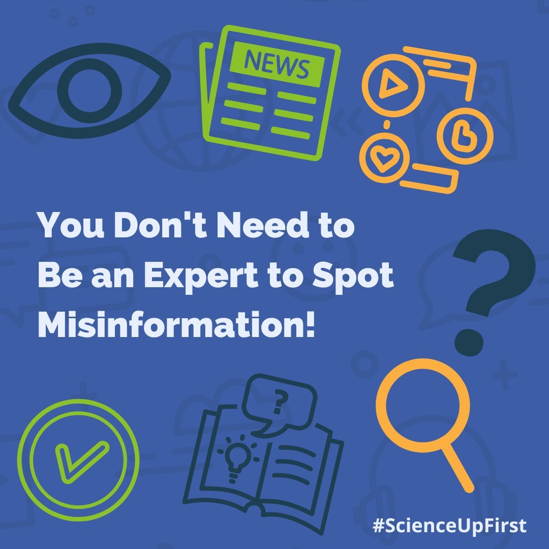 You don’t need to be an expert to spot misinformation!