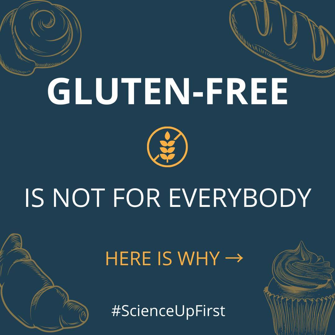 Gluten-free is not for everybody