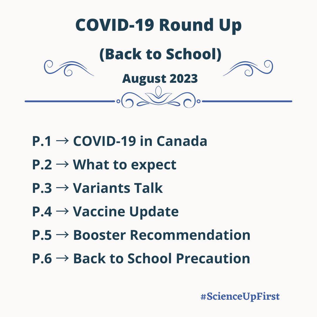 COVID-19 Round Up, August 2023 Edition