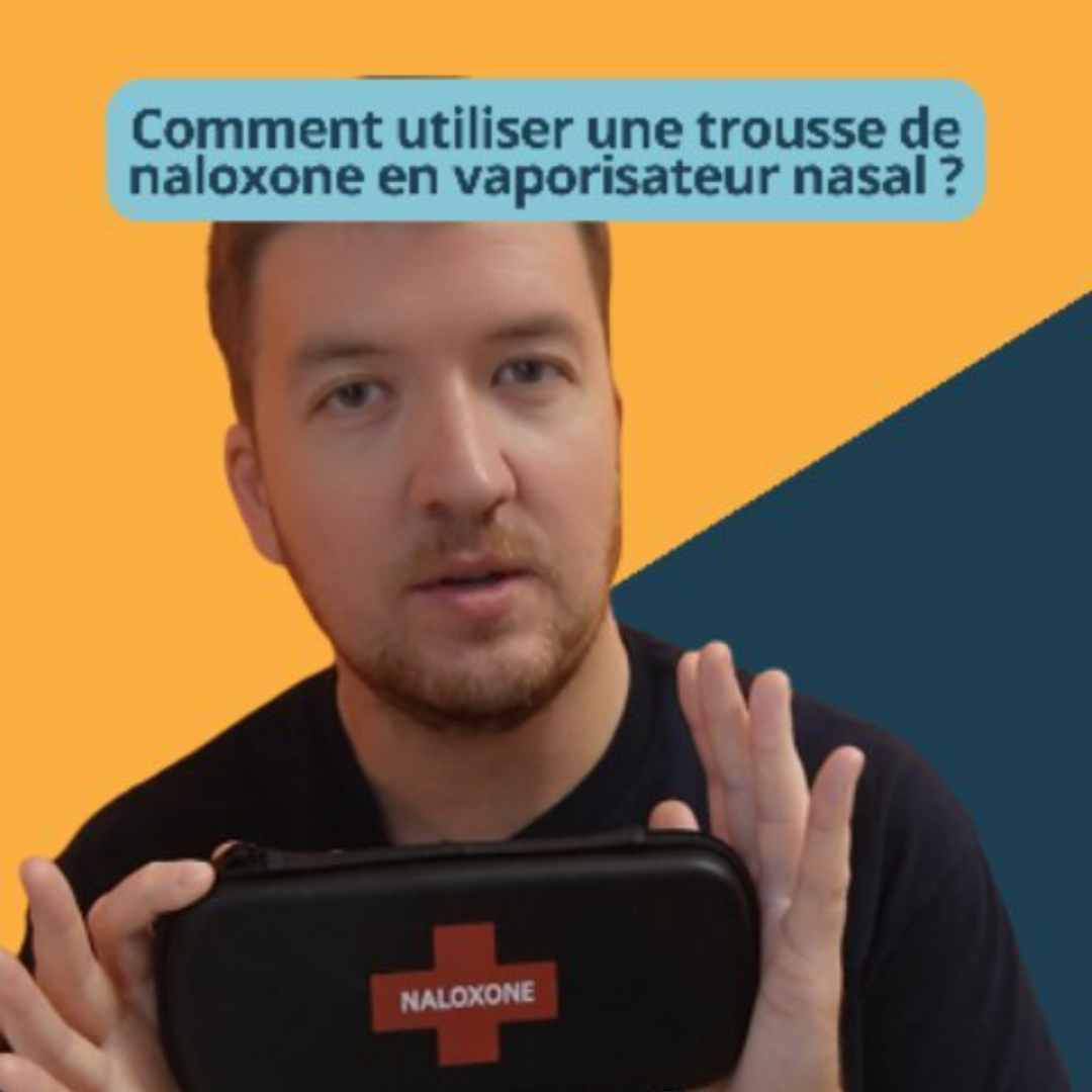 Comment utiliser une trousse de naloxone en vaporisateur nasal ?