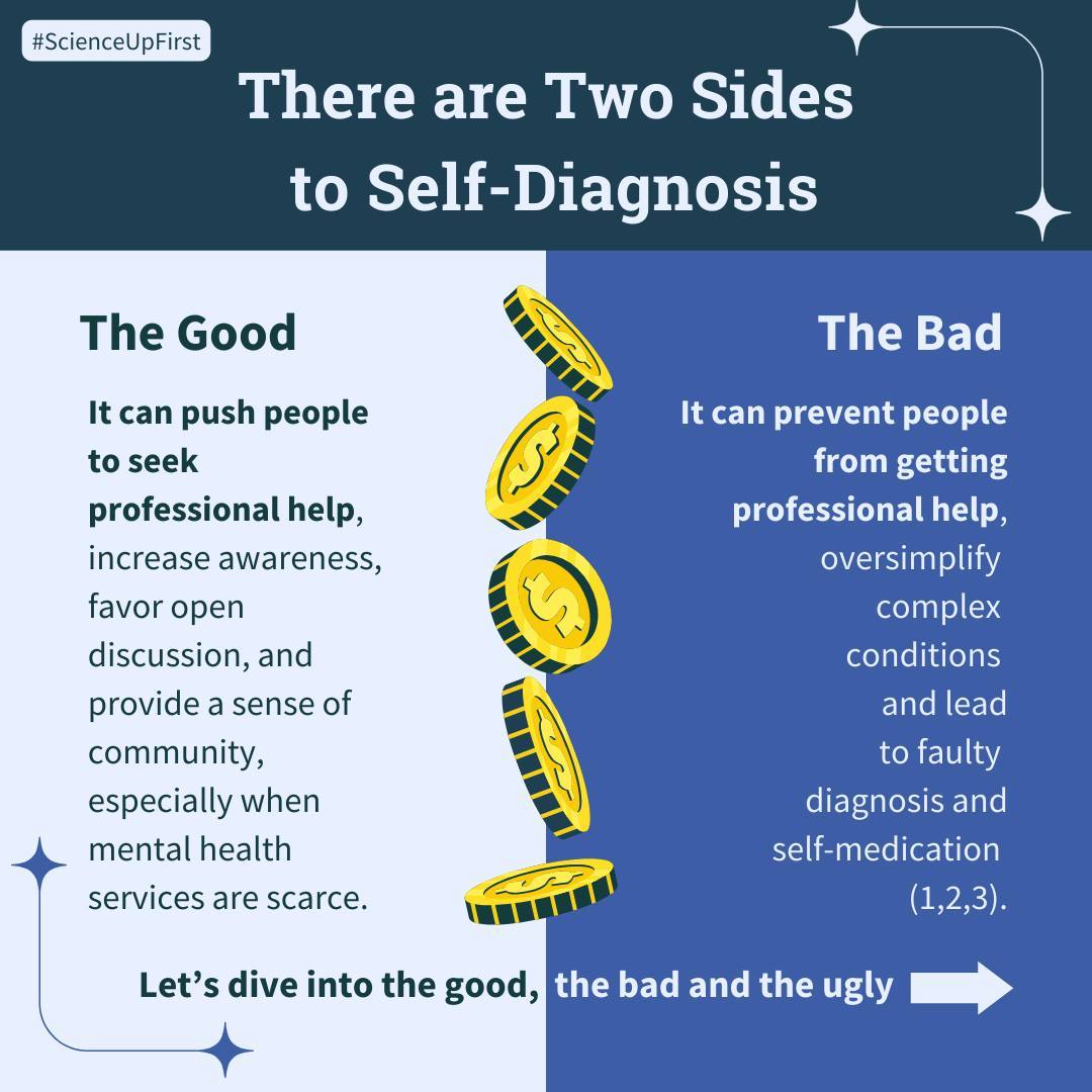 There are two sides to self-diagnosis