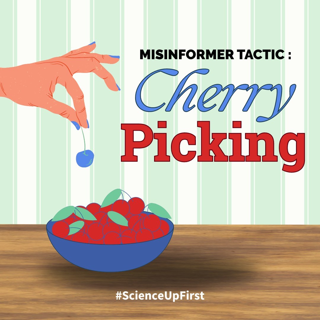 Misinformer Tactic: Cherry Picking