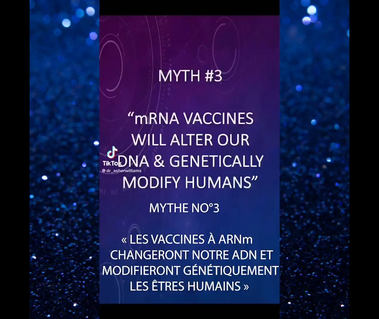 Les vaccins ARNm ne peuvent pas modifier votre ADN