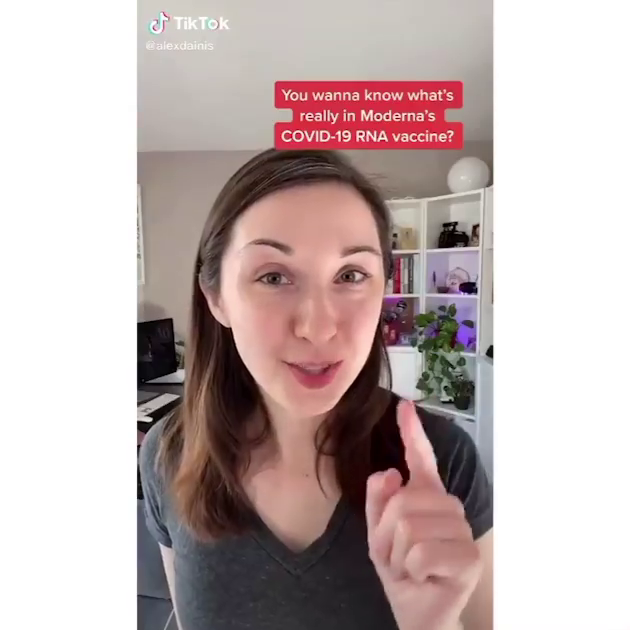 Capture d'écran de TikTok