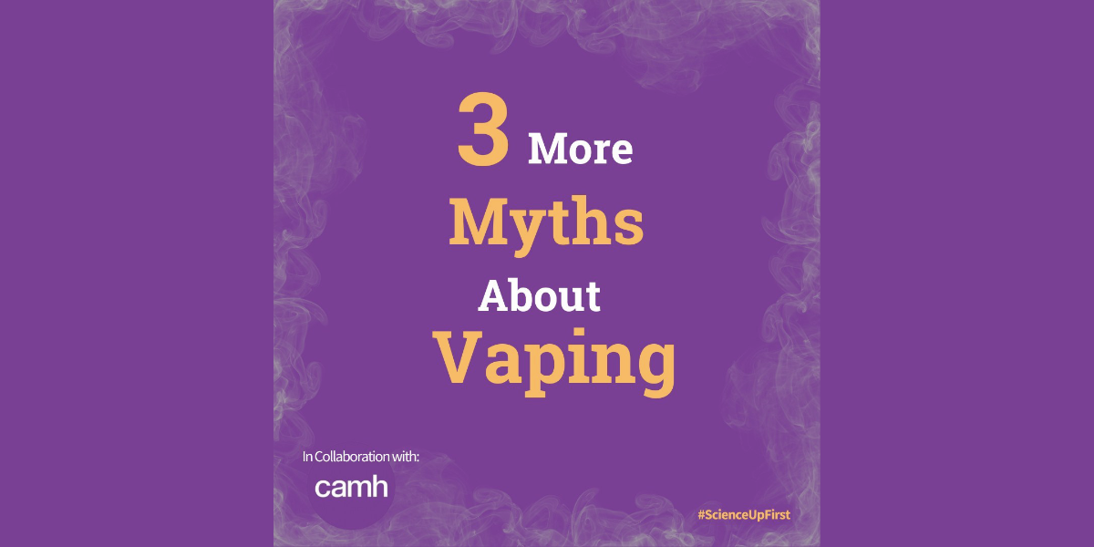 Vaping Pyramids 3 more myths about Vaping | ScienceUpFirst