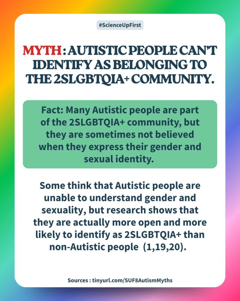8 Myths about Autism | ScienceUpFirst